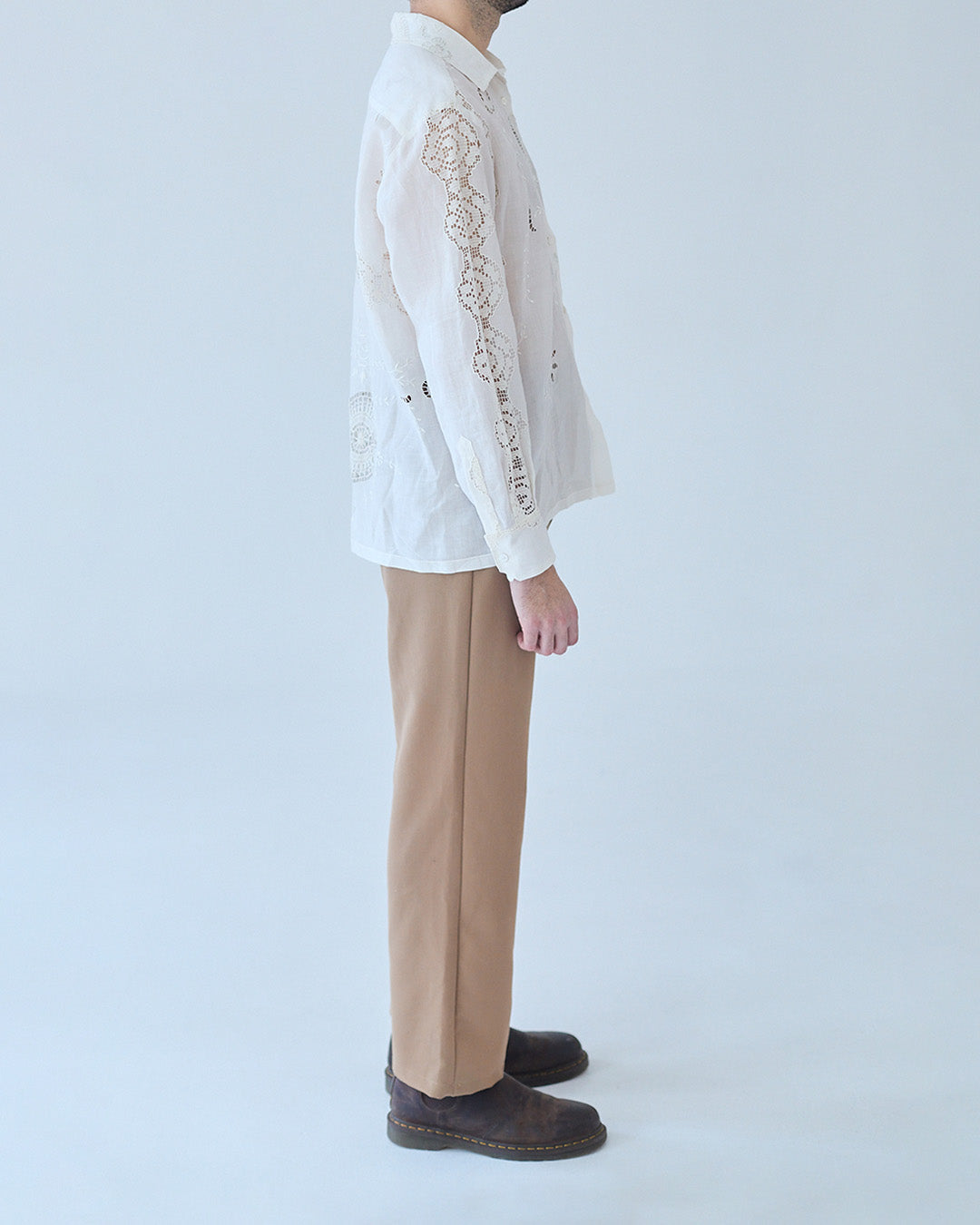 D'Ars x L'Arca Long-Sleeve Vainicas Shirt