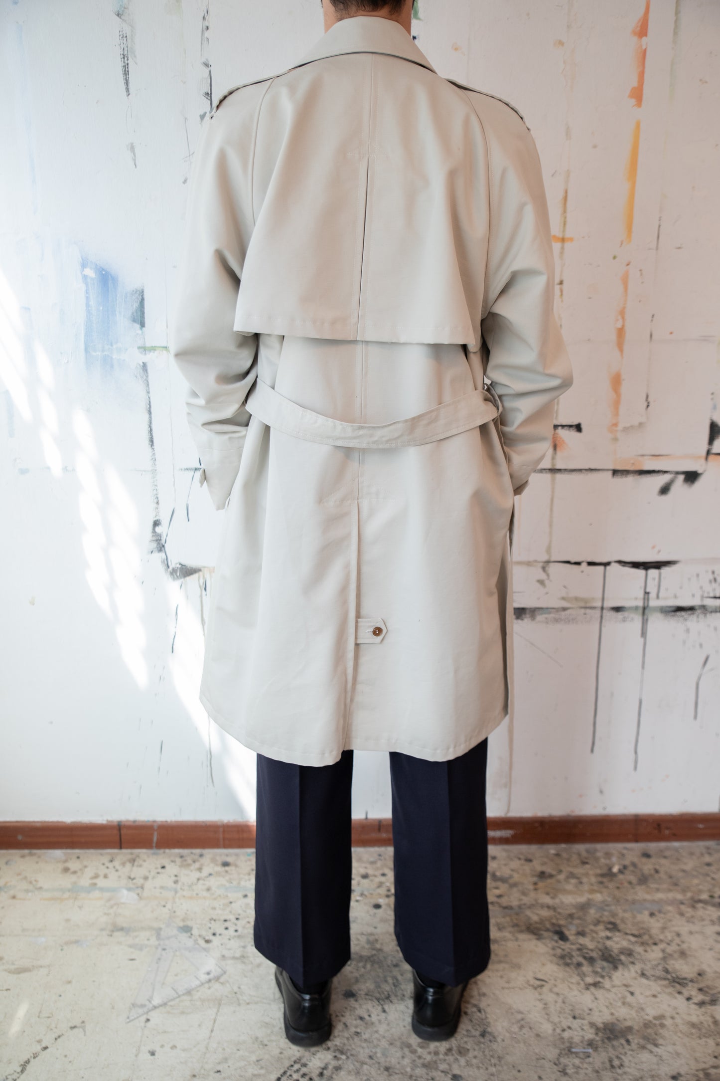 Vintage Twill Trench Coat