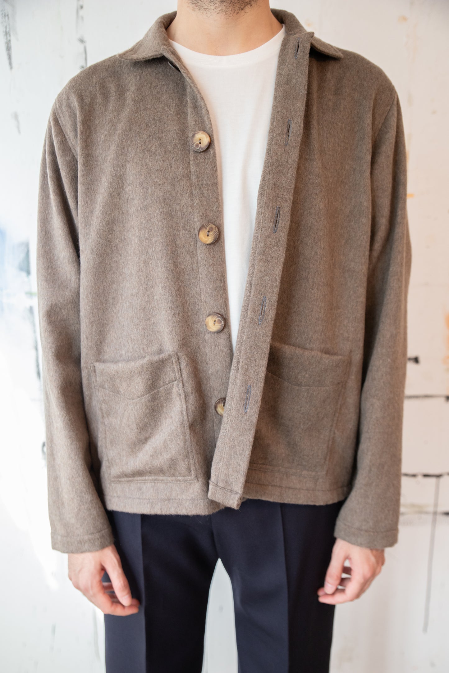 Antique Combet Wool Overshirt