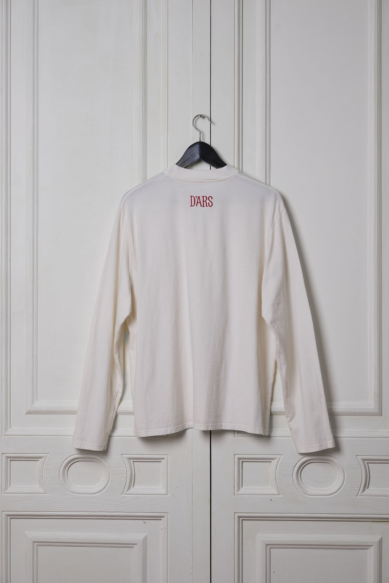 Off-White Embroidered Long Sleeve Tee