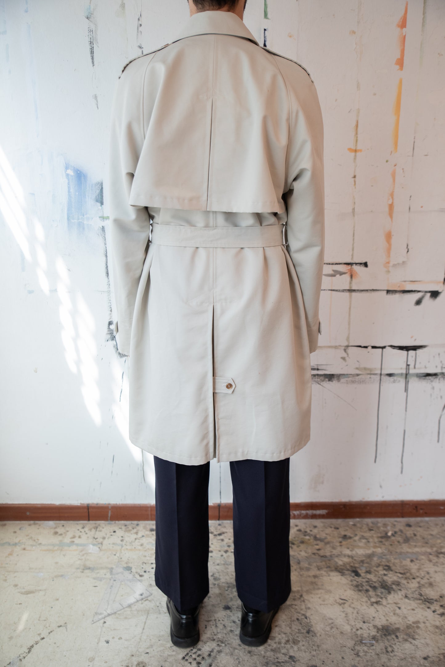 Vintage Twill Trench Coat