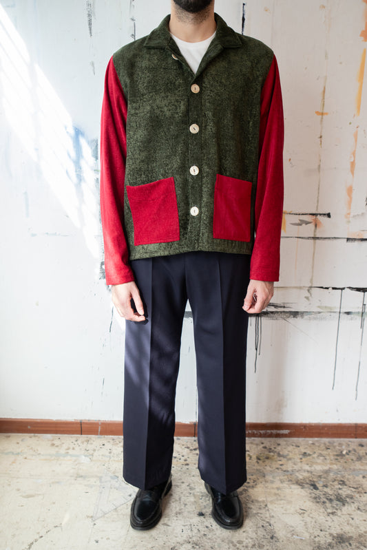 Antique Velvet Overshirt