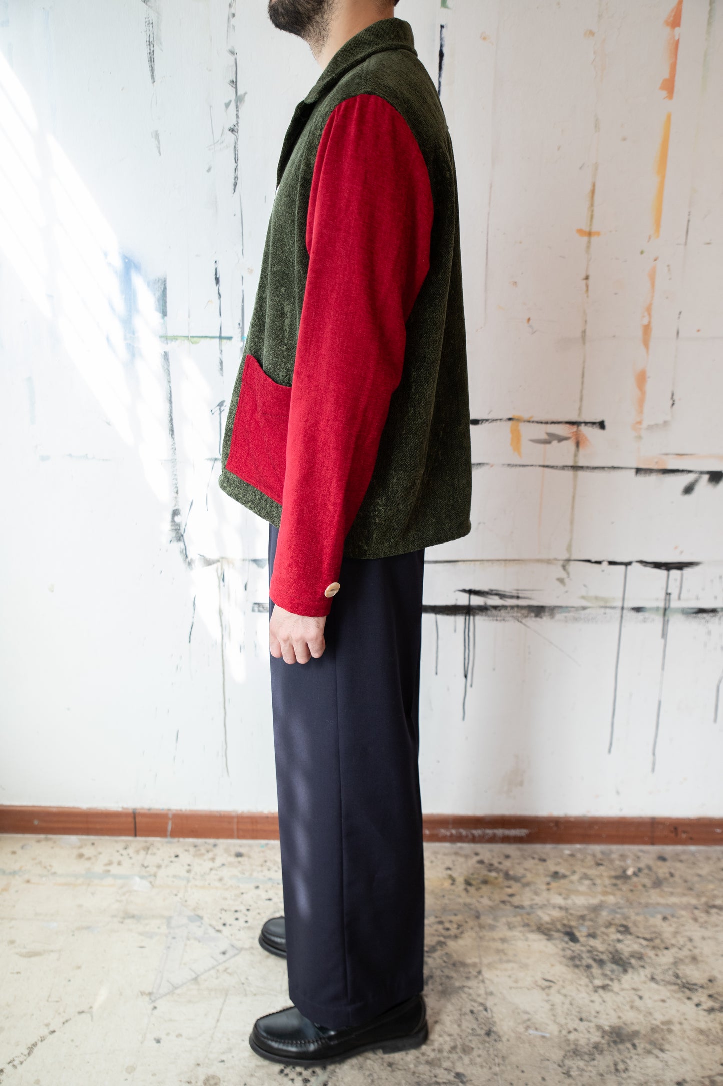 Antique Velvet Overshirt