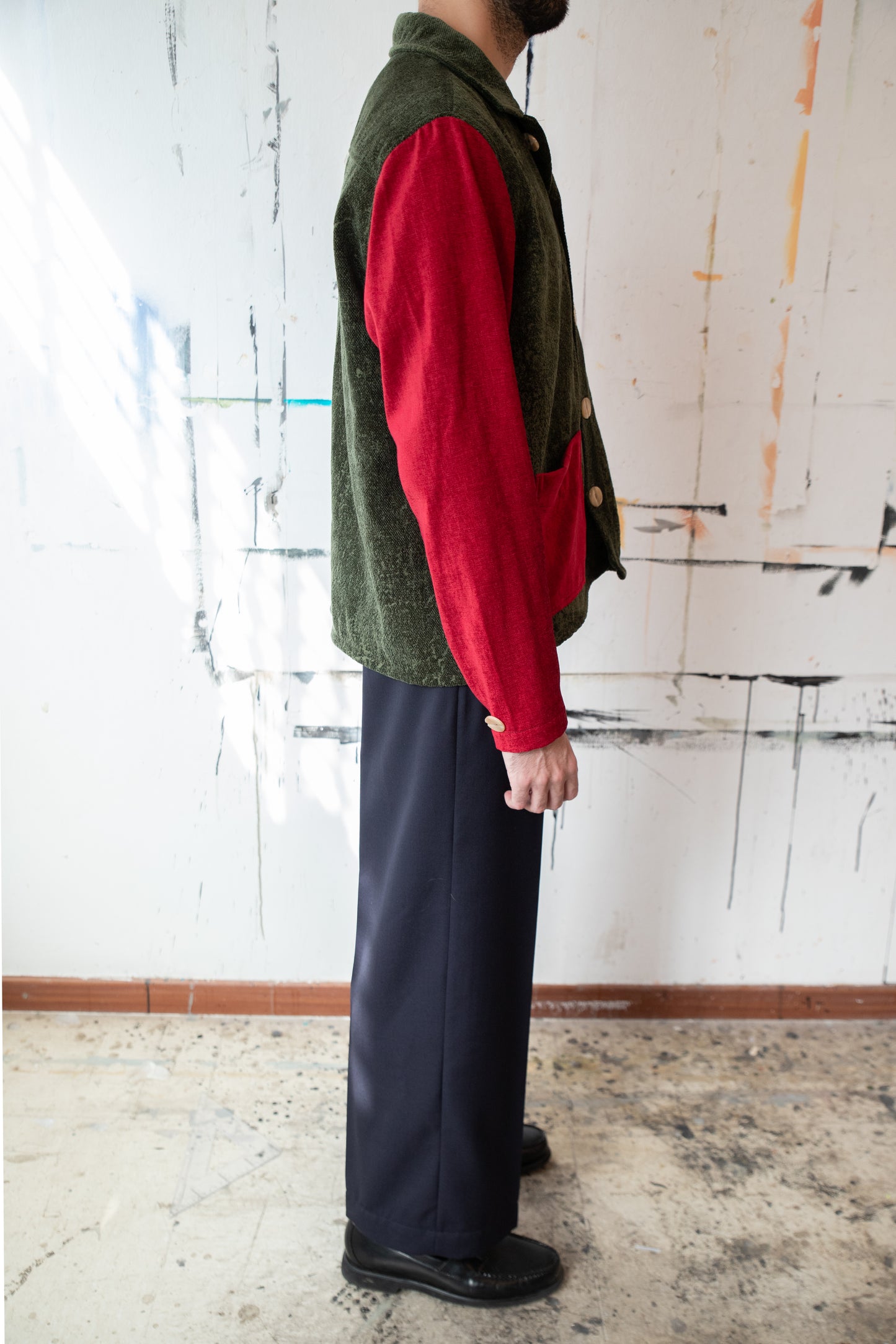 Antique Velvet Overshirt