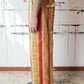 Antique Curtain Pleated Elastic-Waist Pant